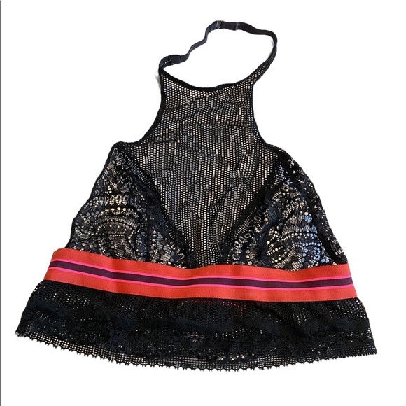 Victoria’s Secret High Neck Mesh Bralette Small - Picture 1 of 6
